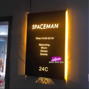 Spaceman Recording Backlit Light Box