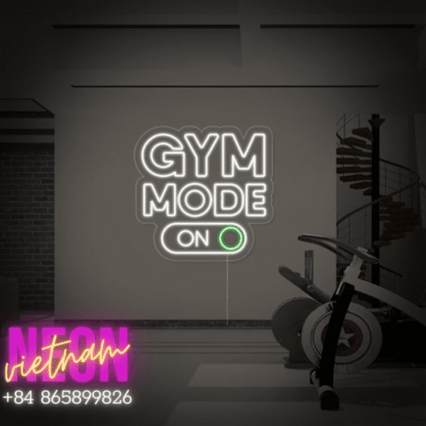 GYM Mode On Led Neon Sign