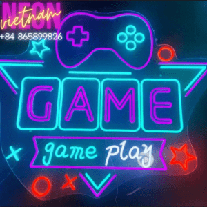 Game Play Led Neon Sign