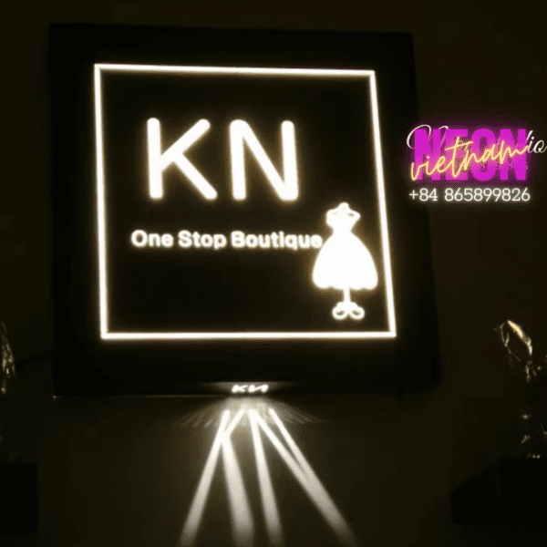 KN Boutique Backlit Light Box