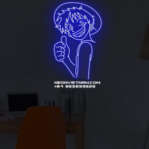 Monkey-D-Luffy One-Pice 4 Led Neon Sign