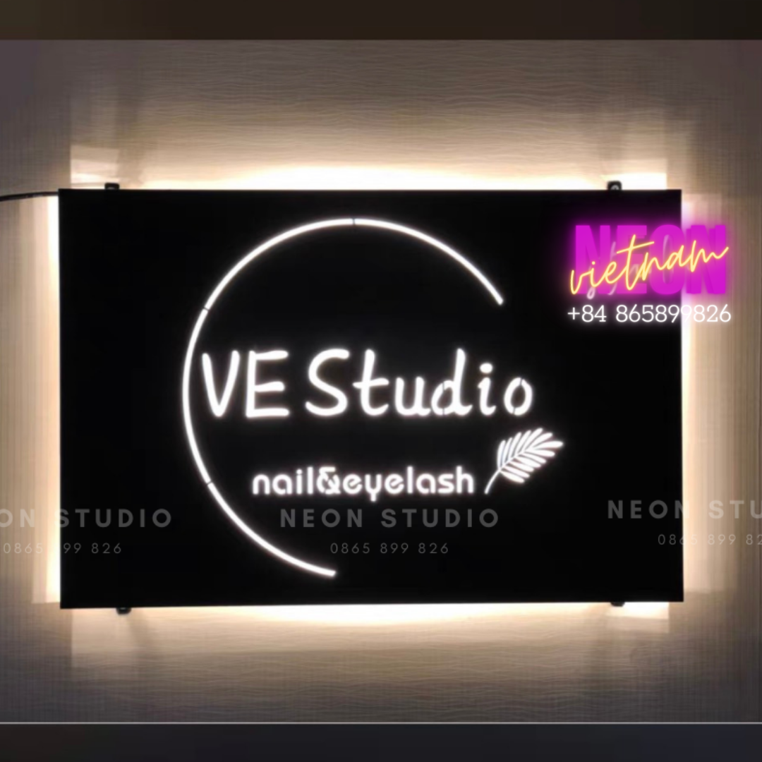 VE Studio Nail & Eyelash Backlit Light Box