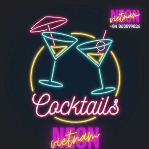 Cocktails Led Neon Sign