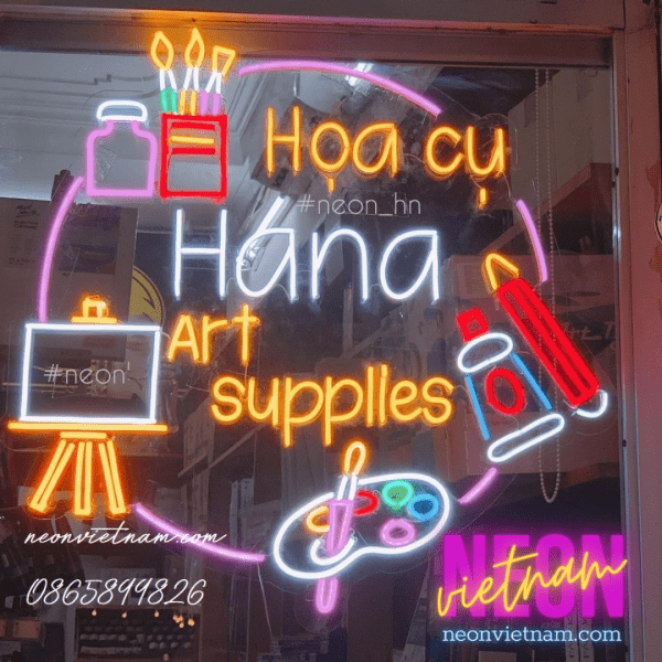 Hana Art Supplies Led Neon Sign