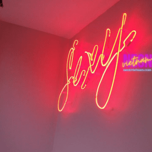 Sexy Glass Neon Sign