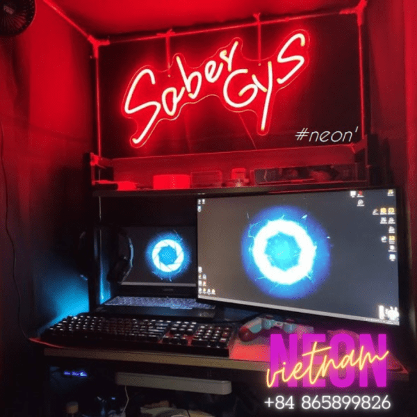 Sober Gys Game Room Led Neon Sign