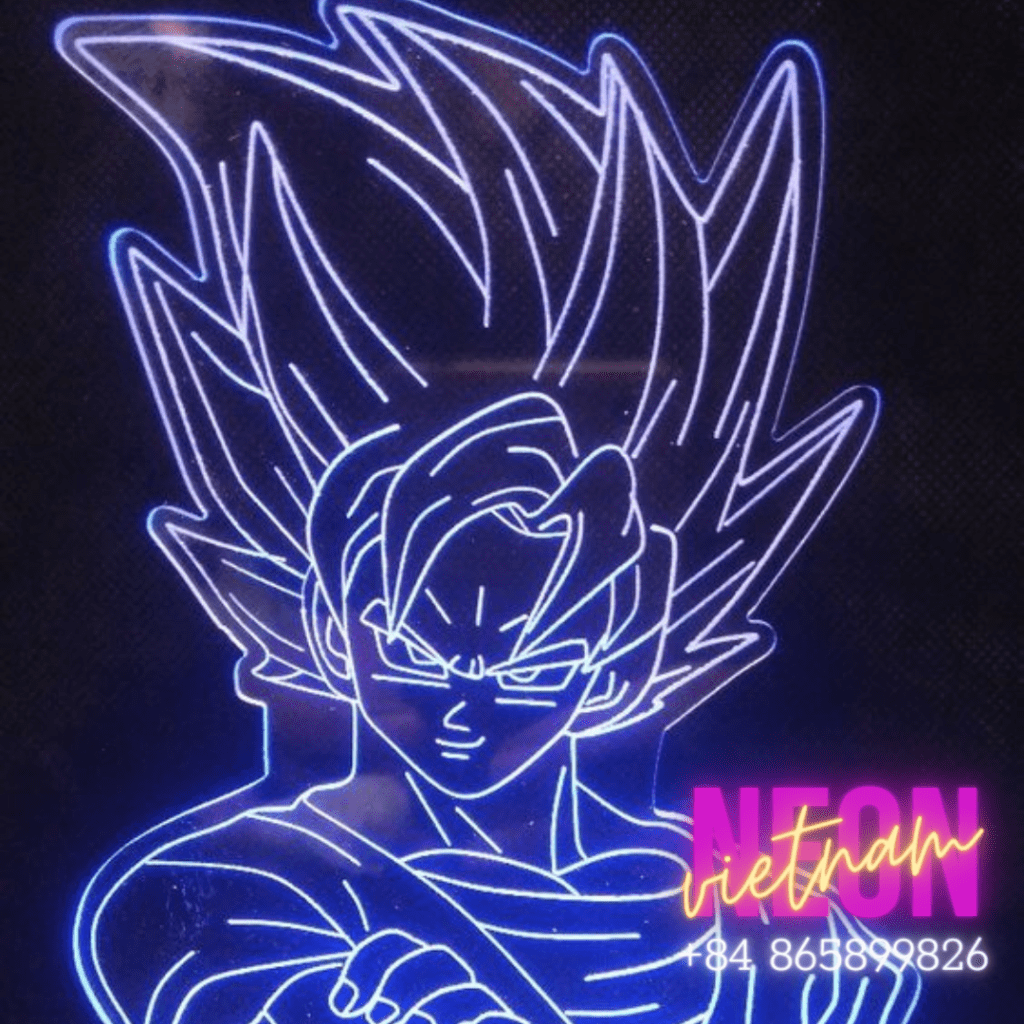 Son Goku Dragon Ball 3 Led Neon Sign - Neon Viet Nam