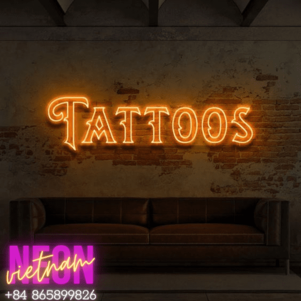Tattoo 4 Led Neon Sign
