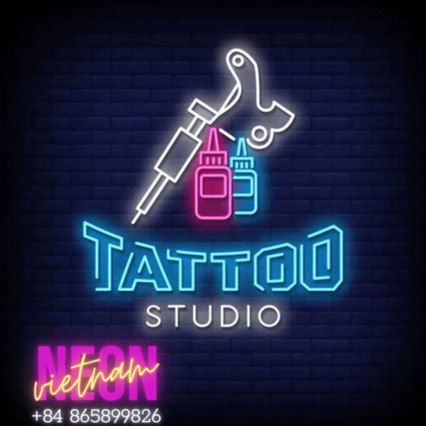 Tattoo 5 Led Neon Sign