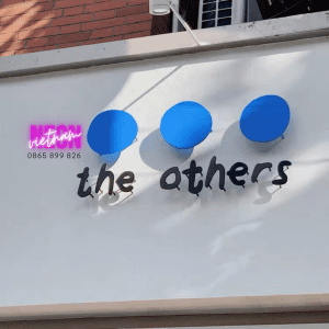 The Others Clothing Floating Metal Letter