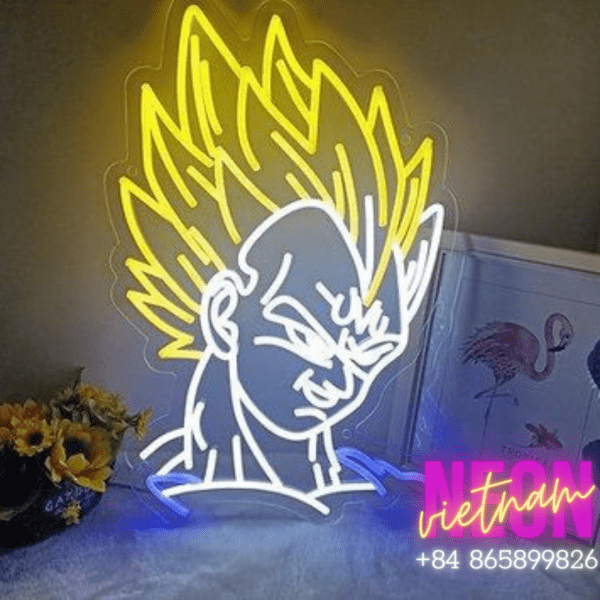 Vegeta Dragon Ball Led Neon Sign