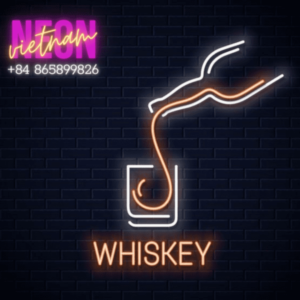 Whiskey Led Neon Sign