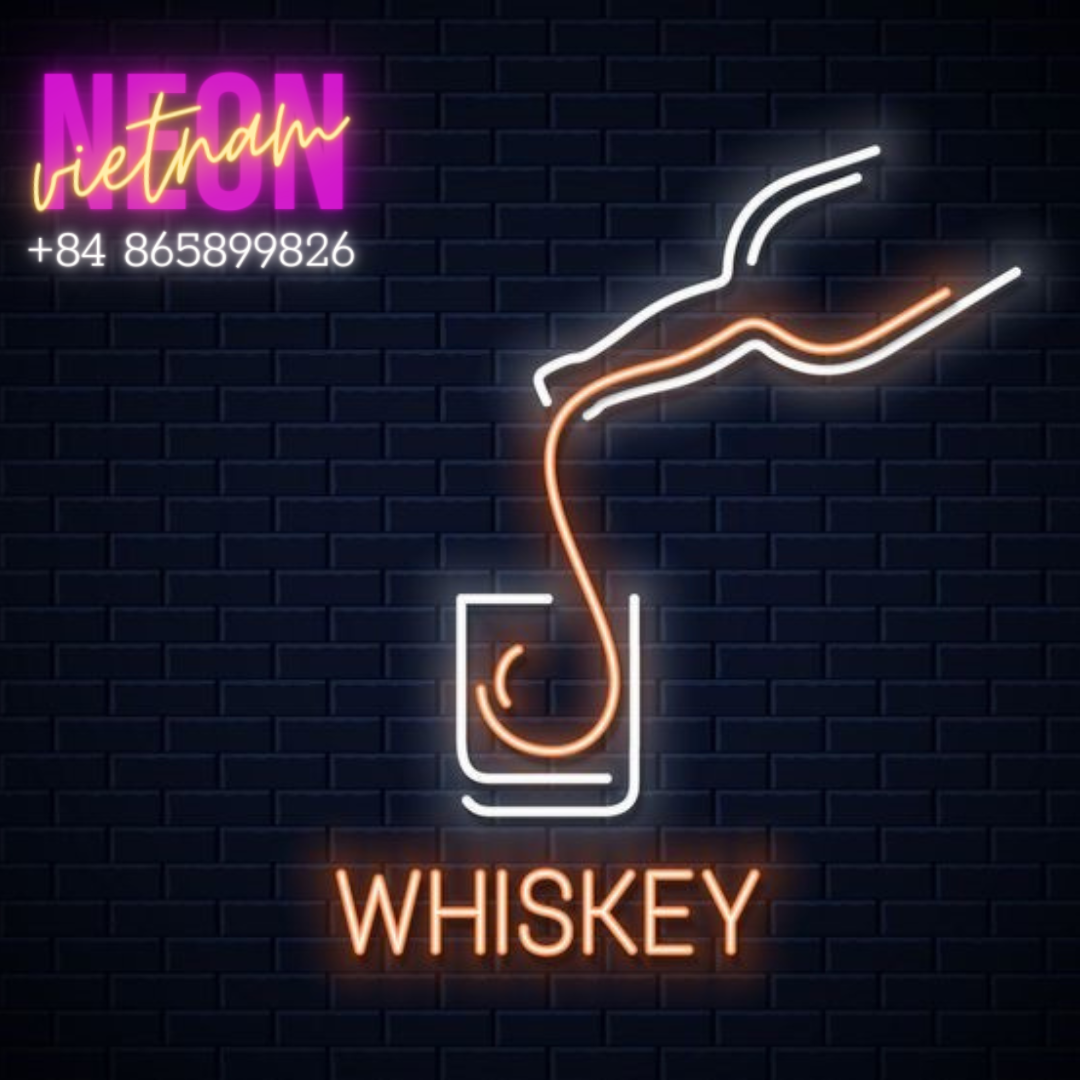Whiskey Led Neon Sign