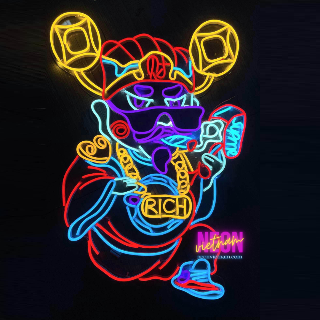 God Of Wealth Led Neon Sign