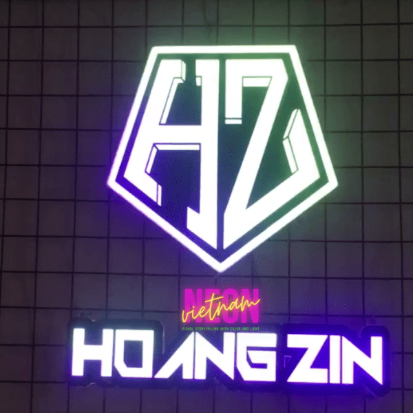 Hoangzin DJ Logo RGB Music Light Box