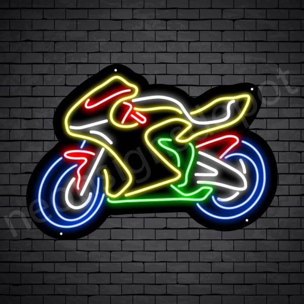 Motorbike Racing Led Neon Sign