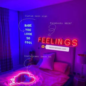 Babe You Look So Cool_Feelings Led Neon Sign