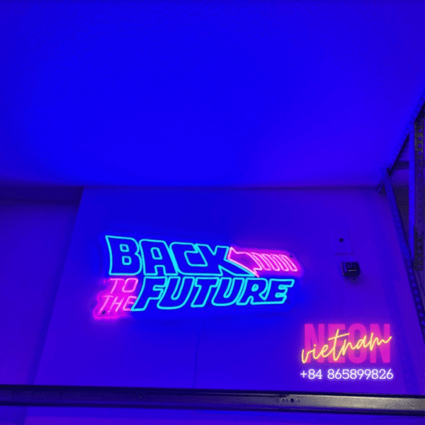 Back To Future Led Neon Sign