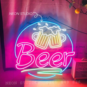 Beer 4 Led Neon Sign