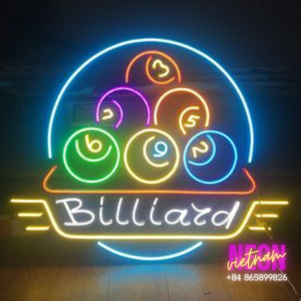 Billiard Pool Club Led Neon Sign