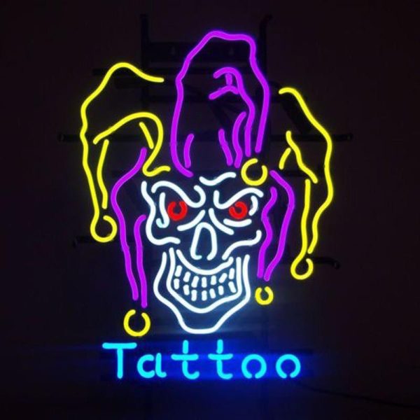 Clown Tattoo Led Neon Sign