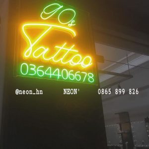 Go Tattoo Led Neon Sign