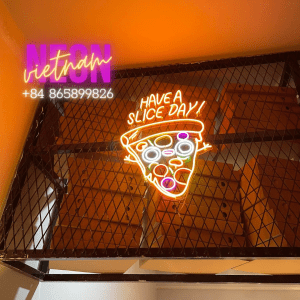 Have A Slice Day! Led Neon Sign