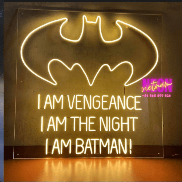 I Am Batman Led Neon Sign