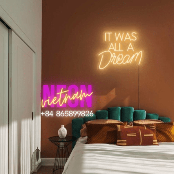 It Was All A Dream Led Neon Sign
