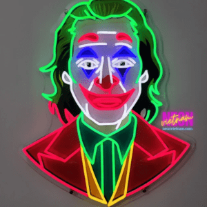 Joker Joaquin Phoenix Led Neon Sign