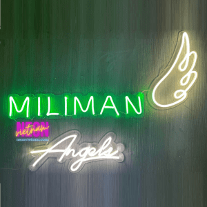 Miliman Angel Led Neon Sign