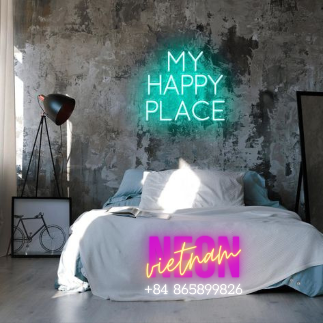 My Happy Place Led Neon Sign