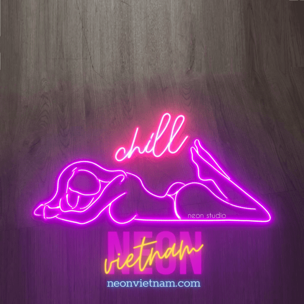 Sexy Lady Chill Led Neon Sign