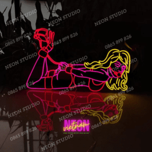 Sexy Tied Girl Led Neon Sign
