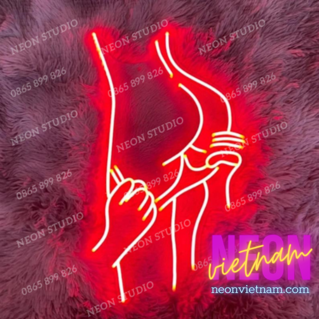 Sexy Undressing Girl Led Neon Sign