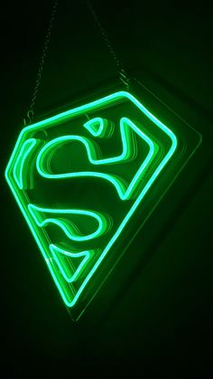 Super Man Light Neon Sign