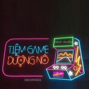 Tiệm Game Dượng Nô Led Neon Sign