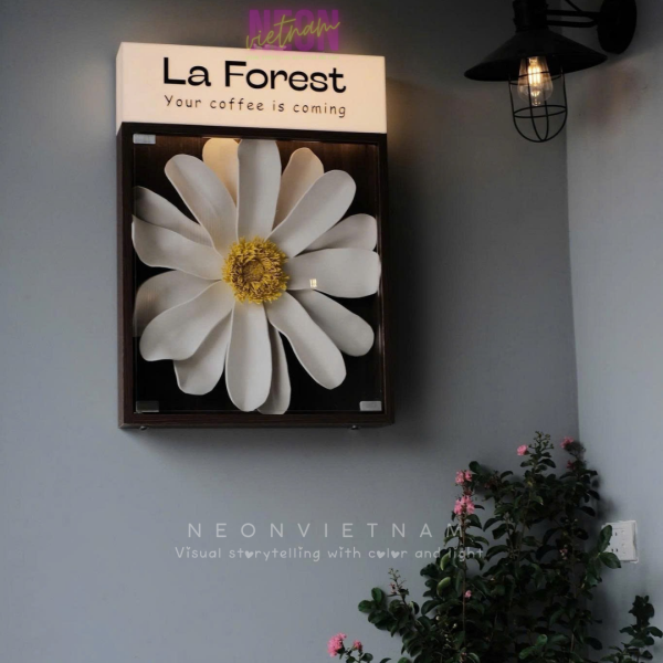 Decorative sign light box bulletin board - Image 4