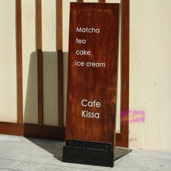 wooden standy sidewalk sign - Image 8