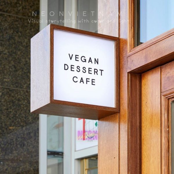 Wooden sign light box - Image 4