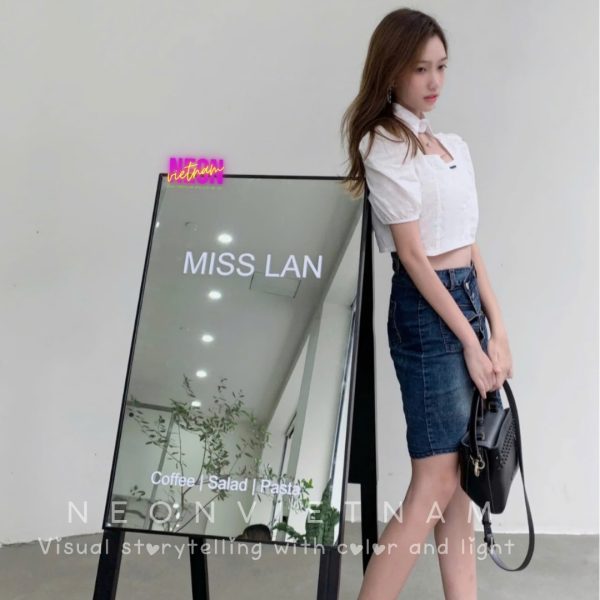 Stainless steel standing board with high leg frame - Image 3