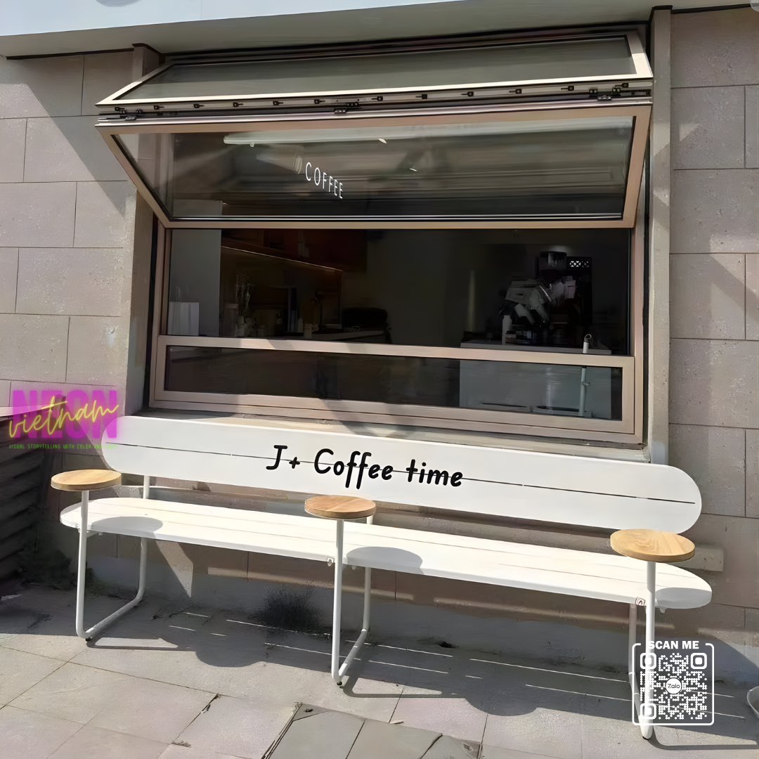 Steel waiting chair with backrest for shop decoration. - Image 11