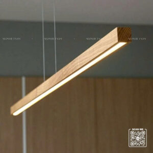 wooden ceiling pendant light