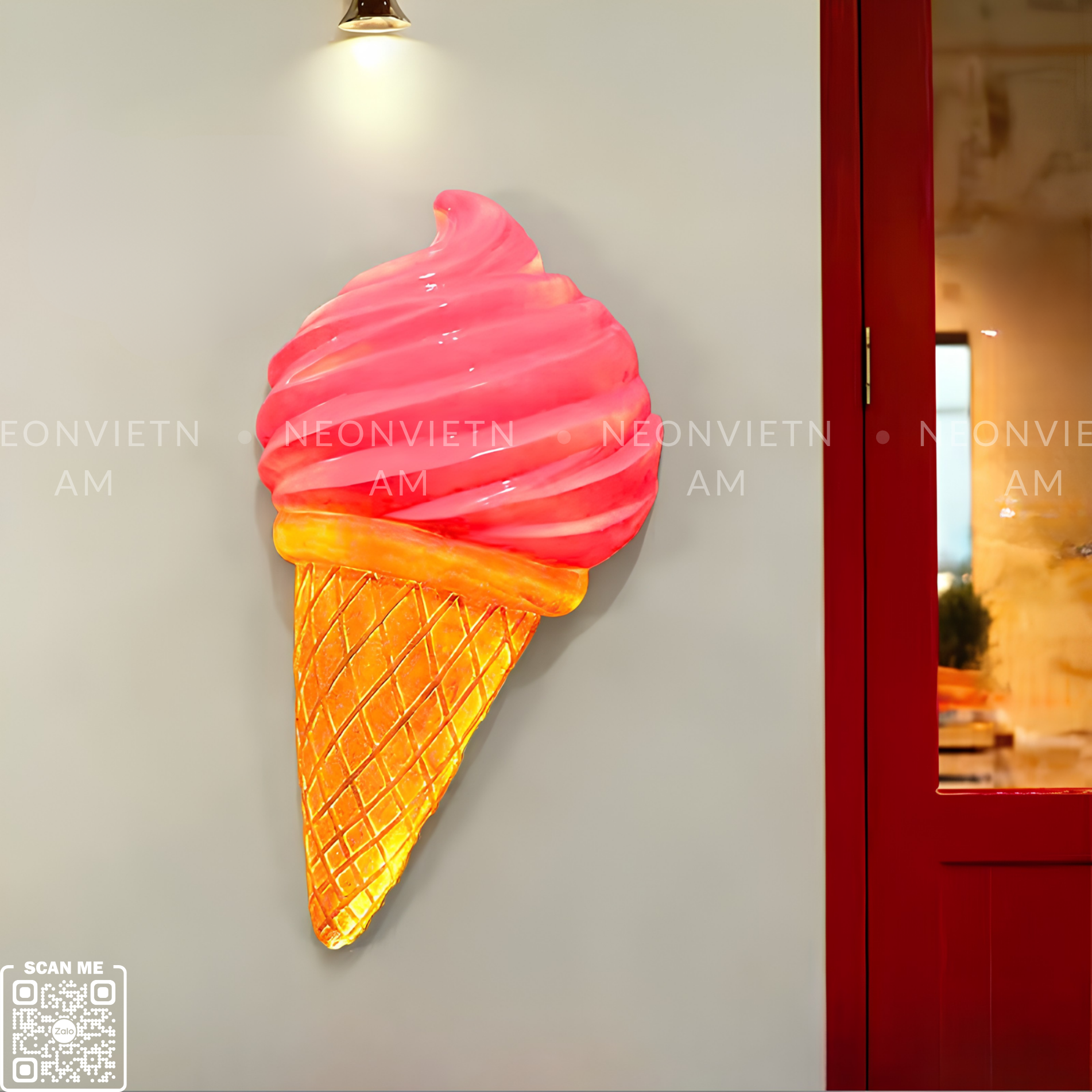 ice cream gelato Large 3D Model - Image 4